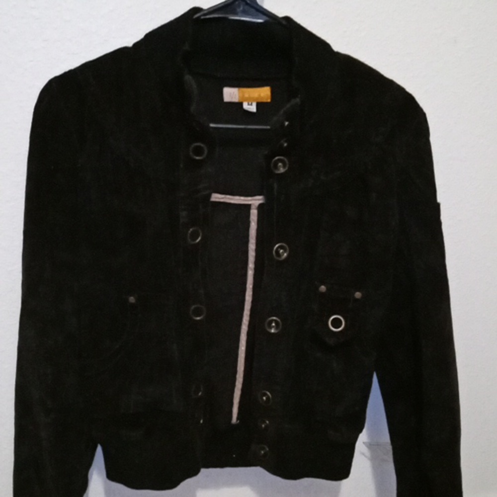 Tulle black coat